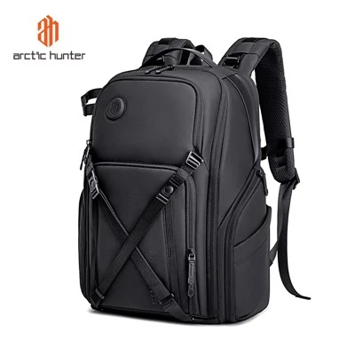 Mochila multifuncional para cámara y computadora portátil
